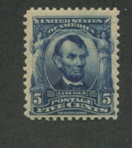 1902 United States Postage Stamp #304 Mint Never Hinged F/VF Original Gum 