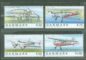 Denmark #1363-66 Mint (NH) Single (Complete Set)