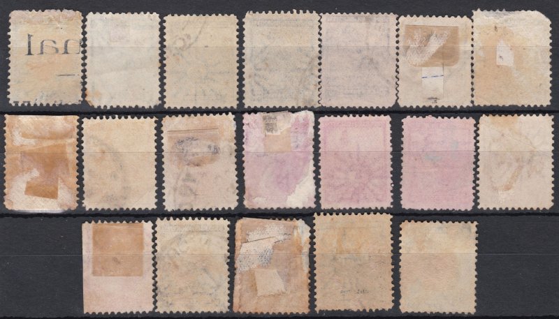 Argentina 1899 Used Selection x19 Liberty and Shield