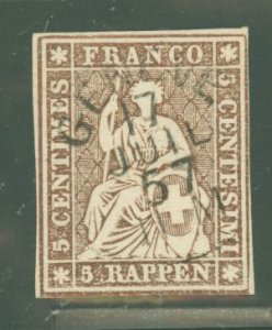 Switzerland #25 Used Single
