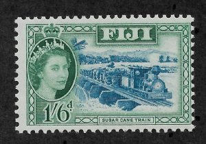 Fiji 1956,1sh6p Train Scott # 157,VF-XF MNH**OG (SP-3)