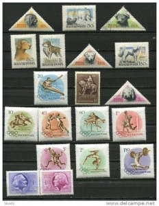 Hungary 1956 Acumulation  MH Olympic Games Fauna  Music