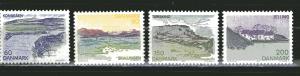 Denmark 602-605 MNH