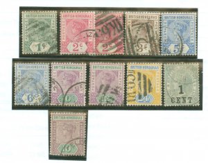 British Honduras #38-45/47 Used Single