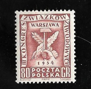 Poland 1954 - MNH - Scott #619