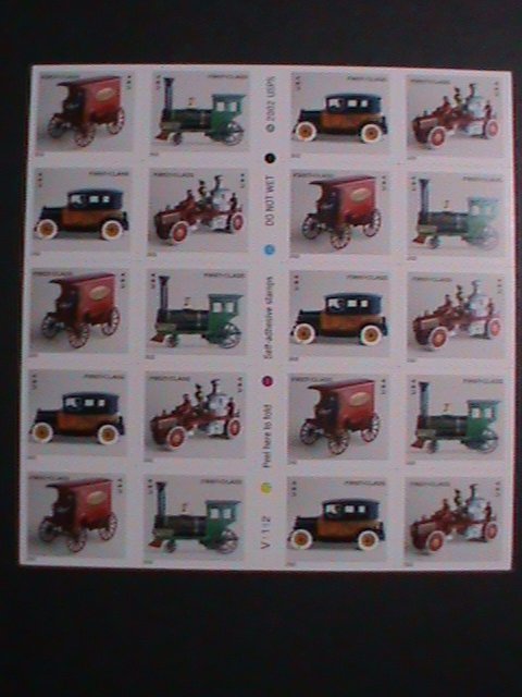 ​UNITED STATES 1995-SC#3642  ANTIQUE TOYS MNH-SHEET VERY FINE-LAST ONE