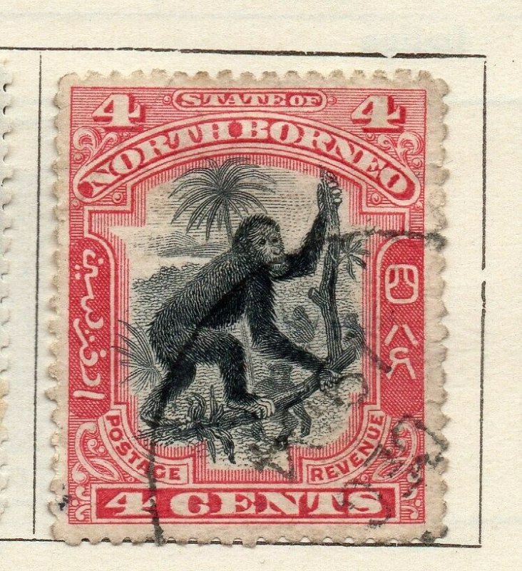 North Borneo 1897-1900 Early Issue Fine Used 14. NW-113870