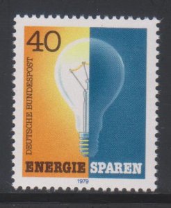 Germany, 40pf Energy Conservation (SC# 1305) MNH