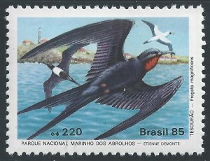 Brazil #2001 229cr Wildlife Conservation - Birds - Fregata Magnificens - MNH