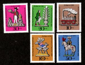 Germany B450-B454 Mint NH!