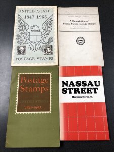 4x US Stamp Books