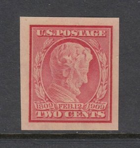 #368 Lincoln Imperf (Mint NEVER HINGED) cv$25.00