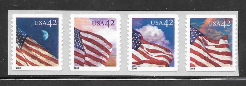 #4244-47 MNH Strip of 4