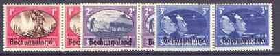BECHUANALAND - 1945 - Victory Commemoration - Perf 3 Pairs - Mint Never Hinged