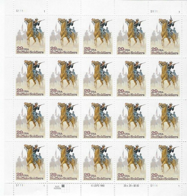 4 MNH SHEETS 2807-11, 2816, 2818 & 2819-28 - PLEASE SEE SCANS BCV $103.25 - G63