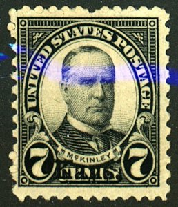 U.S. #665 MINT OG HR