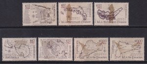 Chile 1624-1629b MNH VF
