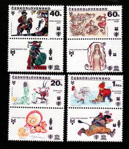 Czechoslovakia # 2250-2253 Mint!