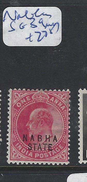 INDIA  NABHA  (P2909B)  KG   1A  SG  39      MOG