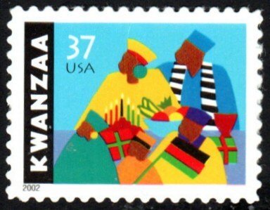 SC# 3673 - (37c) - Kwanzaa - MNH Single