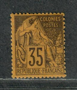 Fr. Colonies Sc#56 M/LH/F-VF, Cv. $40