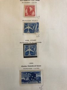 United States - Large group of Airmails - See scans and description