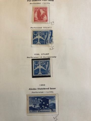 United States - Large group of Airmails - See scans and description