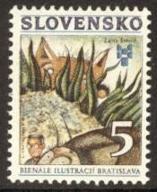 Slovakia Sc# 170 MNH Bratislava Biennial of Illustrators