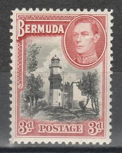 BERMUDA 1938 KGVI LIGHTHOUSE 3D