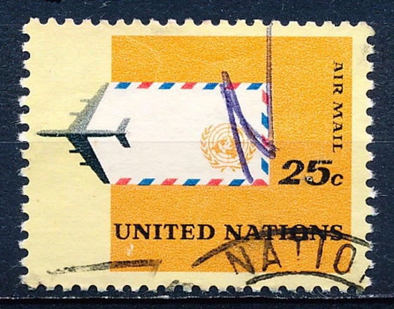 United Nations - New York #C12 Single Used