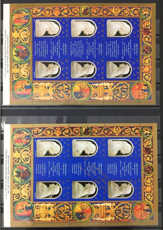 Hungary  Mini Sheets MNH MNG BOB Cinderella x 10 (MK1713