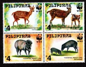 Philippines 2476-2479 Mint NH Block WWF!