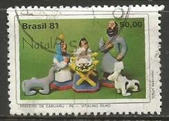 BRAZIL 1770 VFU CHRISTMA I012-4