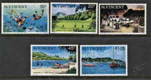 STAMP STATION PERTH Bermuda #430-434 QEII Definitive Set MNH - CV$5.25