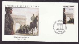 D1-Marshall Is.FDC-WWII event-Paris occupied-1940-