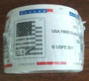 5260 (CF1) Postal Counterfeit Flag Roll Of 100 Stamps Mint/nh 
