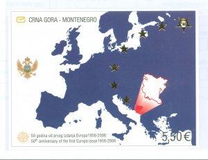 Montenegro #130 Mint (NH) Souvenir Sheet