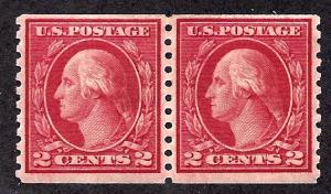 492 Mint,OG,H... Pair... SCV $21.50