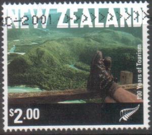 New Zealand 2001 Tourism $2 Fjordland Used 1727