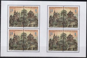 Slovakia 2002 Architecture Mi.433 /4 sheet MNH