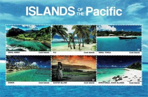 2019 - COOK - ISLANDS OF THE PACIFIQUE S/S  complet set MNH **