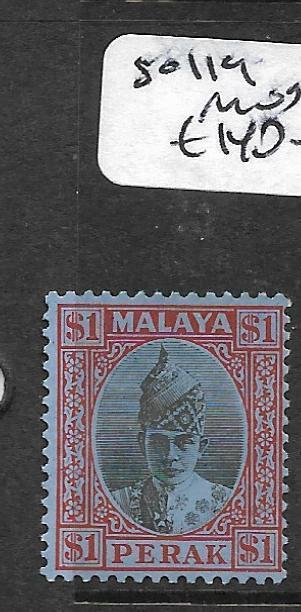 MALAYA PERAK (PP0110B)  SULTAN $1.00  SG 119  MOG