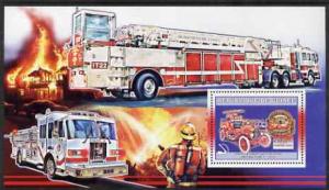 Guinea - Conakry 2006 American Fire Engines perf s/sheet ...