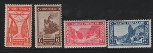 TURKEY, 829-832 ,  MINT HINGED,    SET