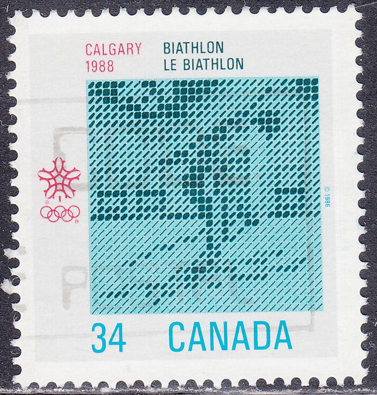 Canada 1112 USED 1986 XV Winter Olympic Games, Calgary