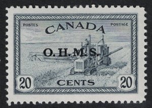 Canada SC# O8 Mint Light Hinged - S17930