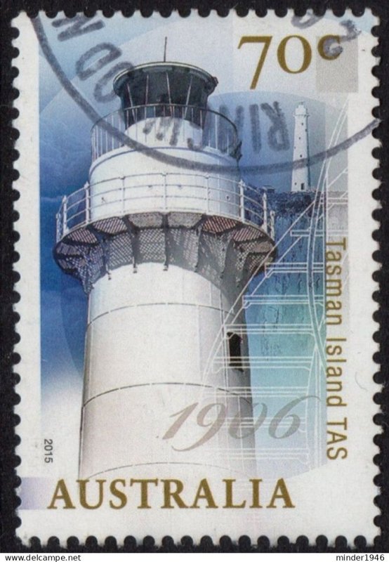 AUSTRALIA 2015 QEII 70c Multicoloured, Lighthouse-Tasman Island TAS FU