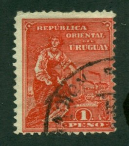 Uruguay 1915 #210 U  SCV (2020) = $1.25