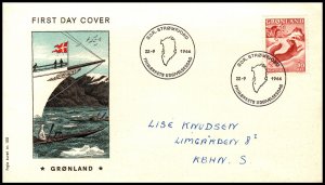 Greenland 42 Pen FDC