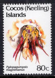 Cocos Keeling Islands 257 Crab MNH VF